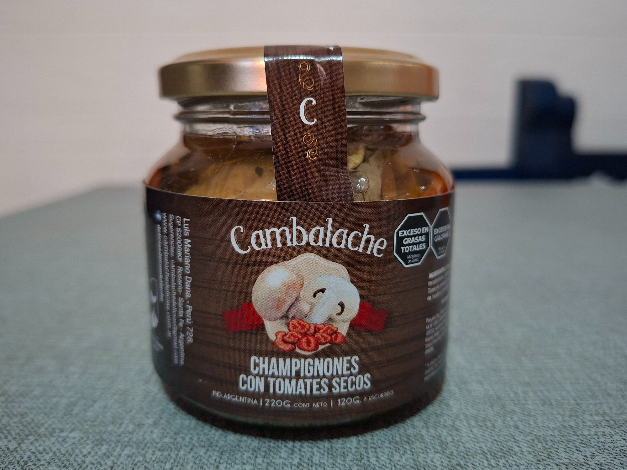 Champiñones x 220 grs .Variedad