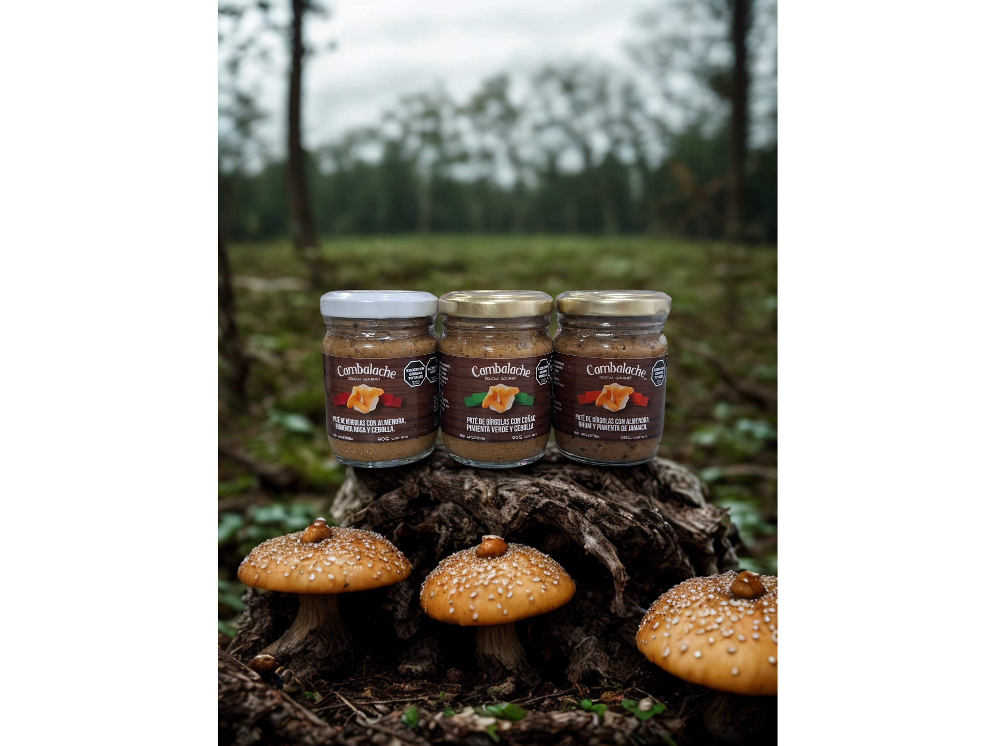 Pate de Girgolas  Variedad