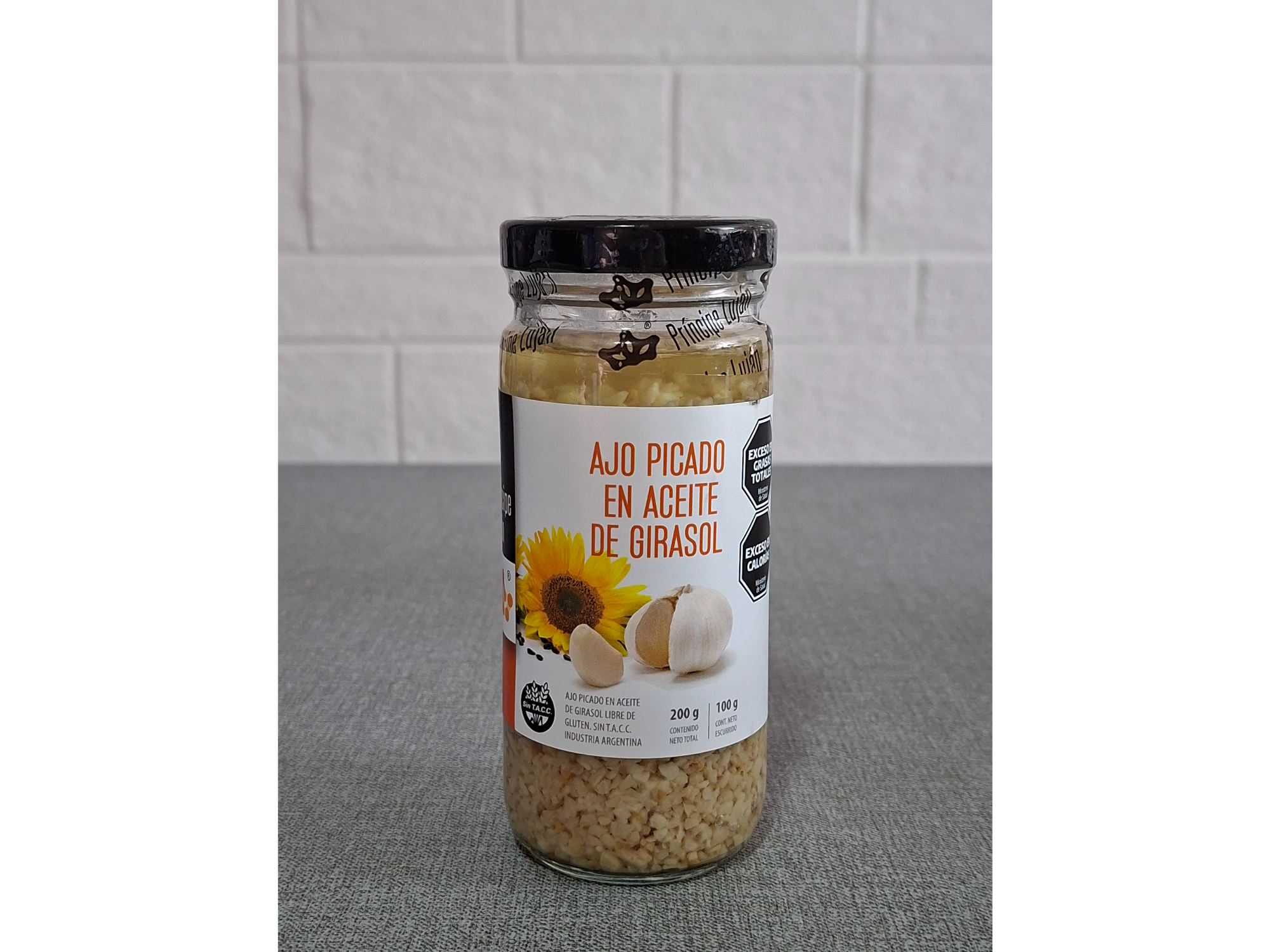 Ajo Picado en Aceite de Girasol