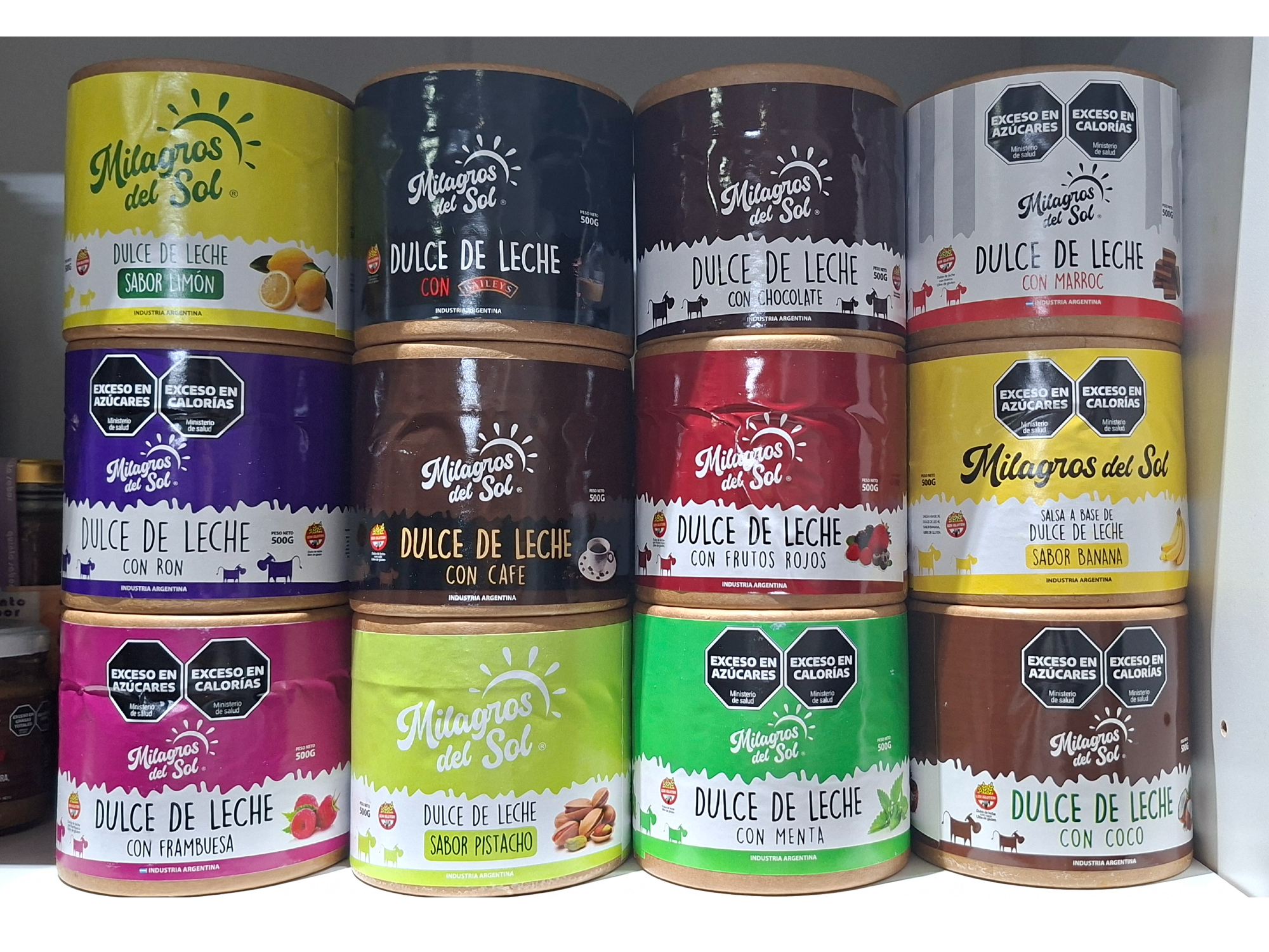 DULCE DE LECHE SABORIZADOS(Pistacho,Coco,Ron y más)