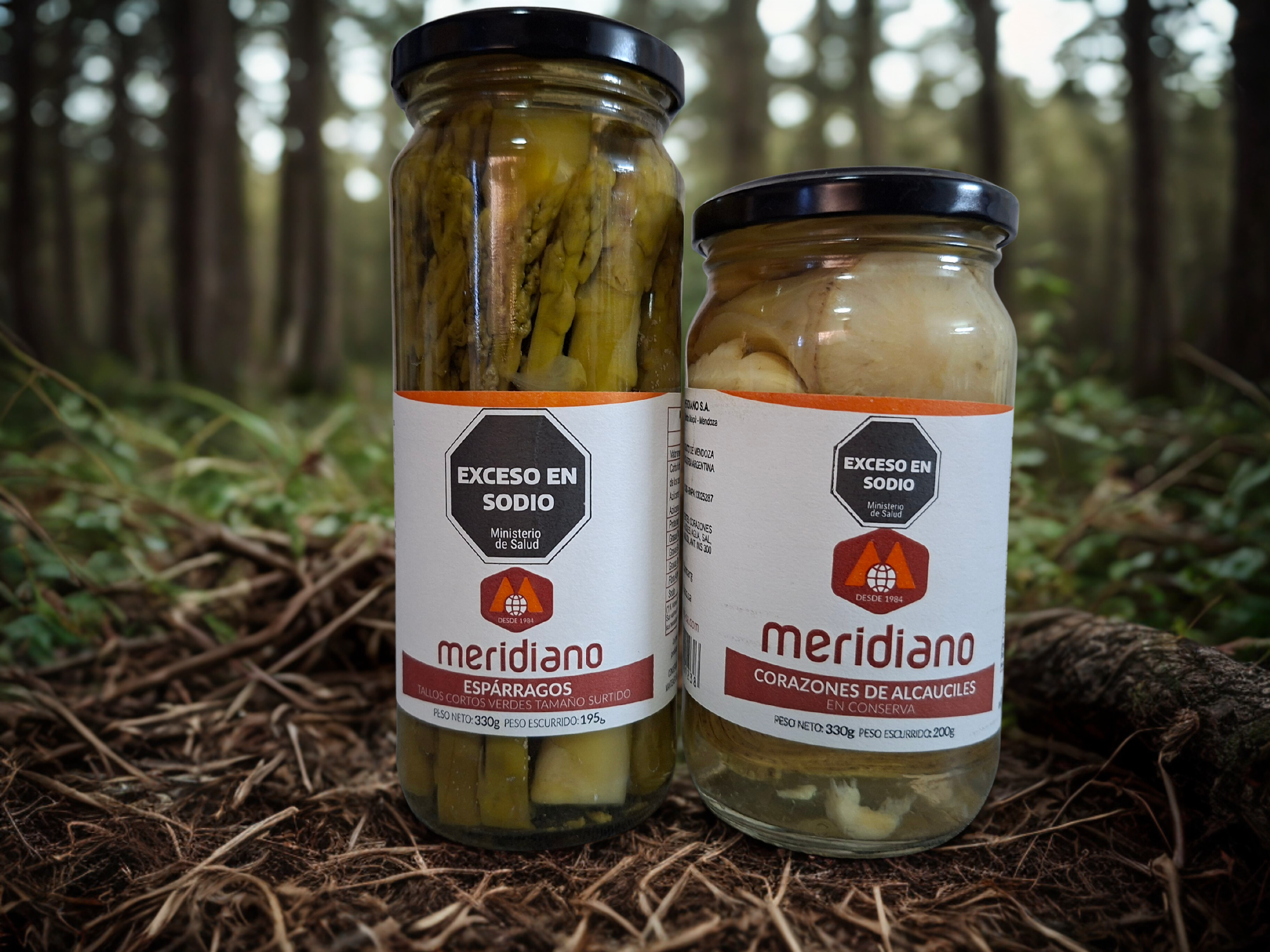 Espárragos tallo Corto