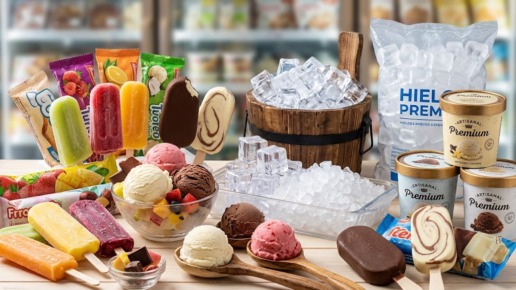 Postres, Helados  y  Hielo
