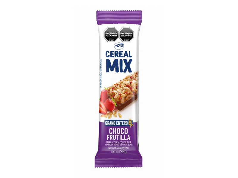 cereal mix choco frutilla 26g