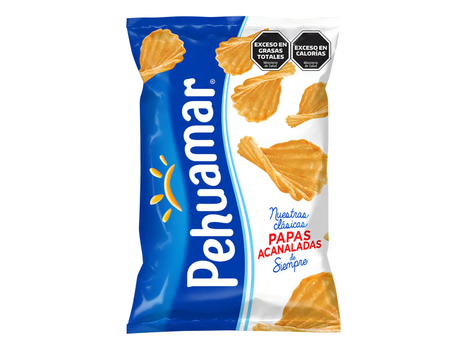 Pehuamar papas acanaladas 90g