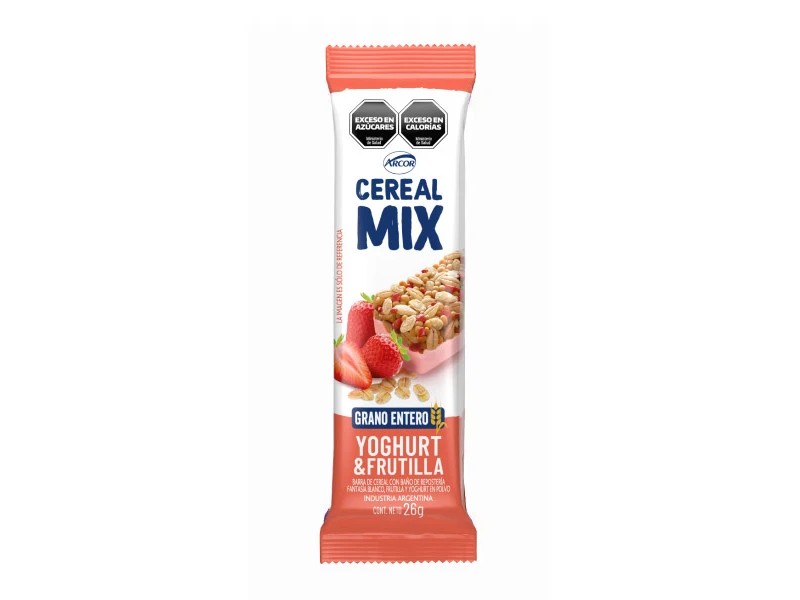 cereal mix yoghurt y frutilla 26g