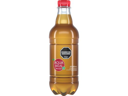 Agua Saborizada Aquarius Manzana 500 ml