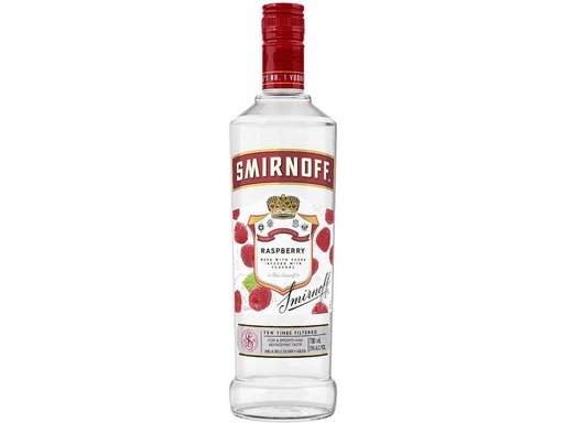 Vodka Smirnoff Raspberry Botella 700 ml