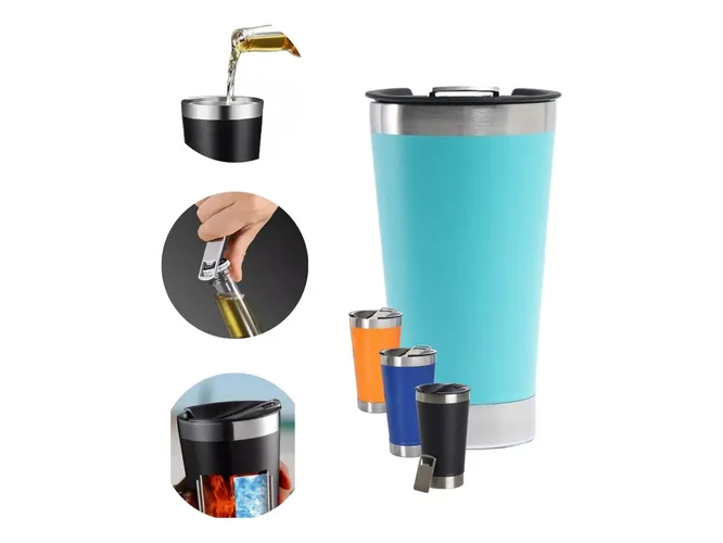 VASO CERVECERO CON DESTAPADOR 500ML