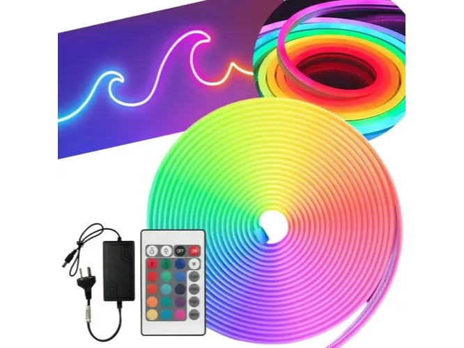 LUZ DE NEON 5 METROS RGB