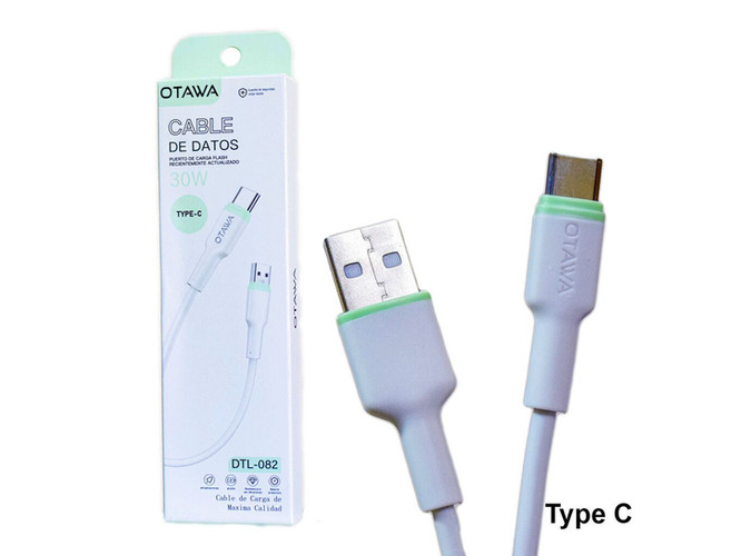 Cable de datos OTAWA Tipo C 30W