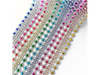 Galon falso strass multicolor