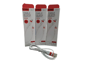 Cable de datos OTAWA micro usb 30W de LIBRERIA COPI VIC