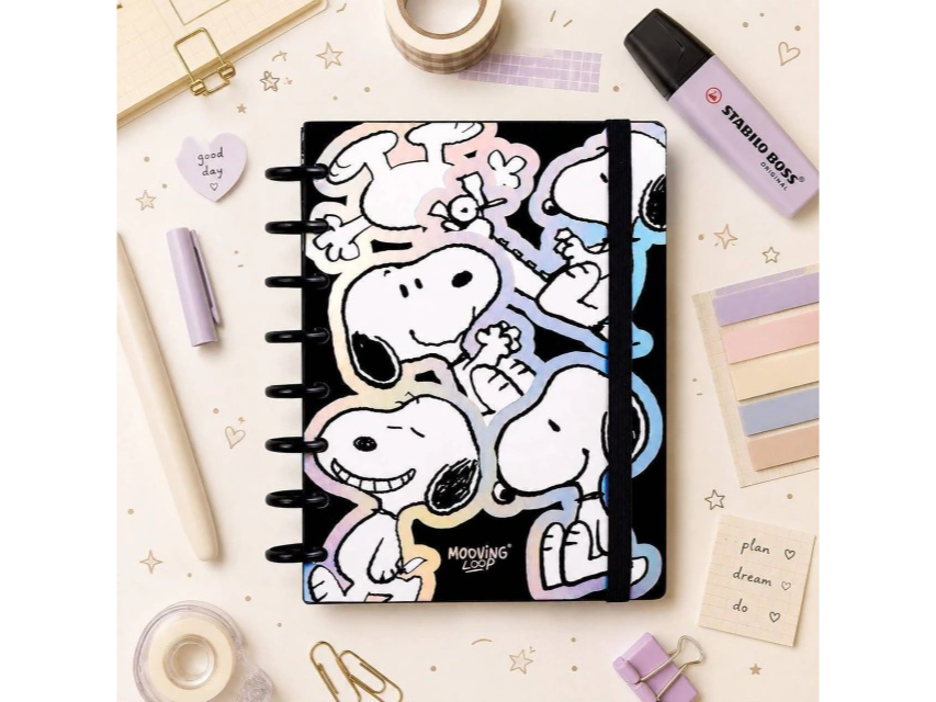 Cuaderno a discos A5 Snoopy