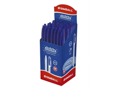 Bolígrafo SIMBAL azul x10 unidades