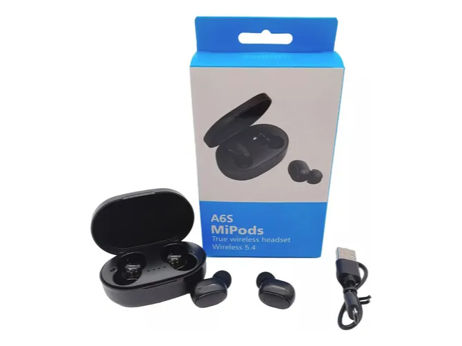 Auricular A6S MiniPods inalambrico de LIBRERIA COPI VIC