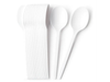 Cuchara de plástico reforazada por unidad