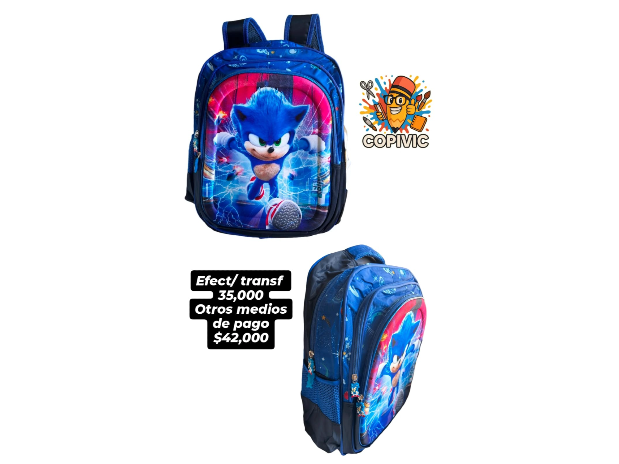 Mochila Sonic