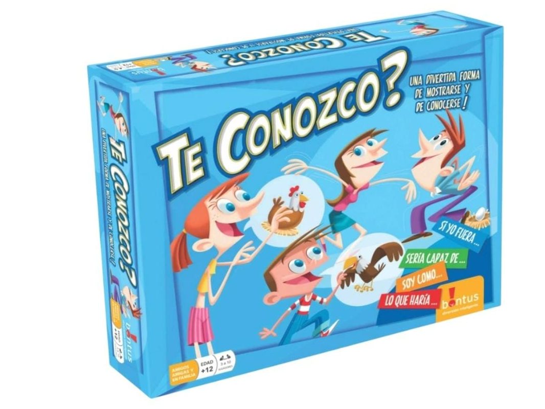Juego de mesa TE CONOZCO? de BONTUS