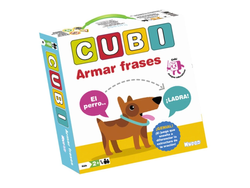 Juego didáctico CUBI ARMA FRASES