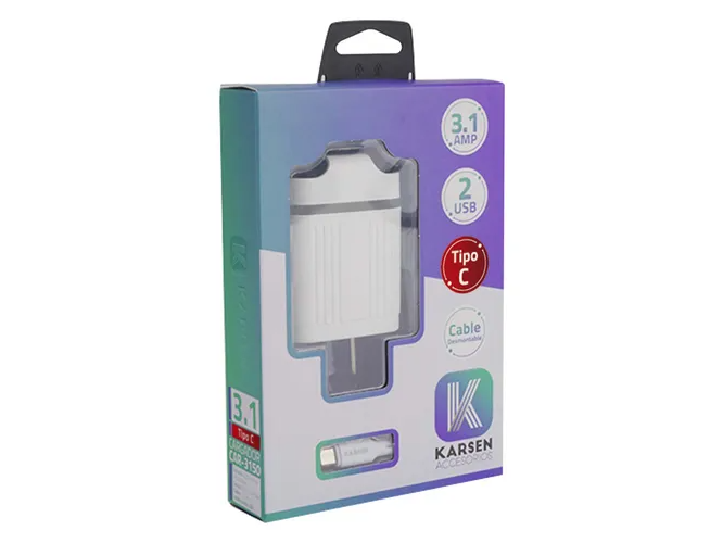 Cargador KARSEN Tipo C