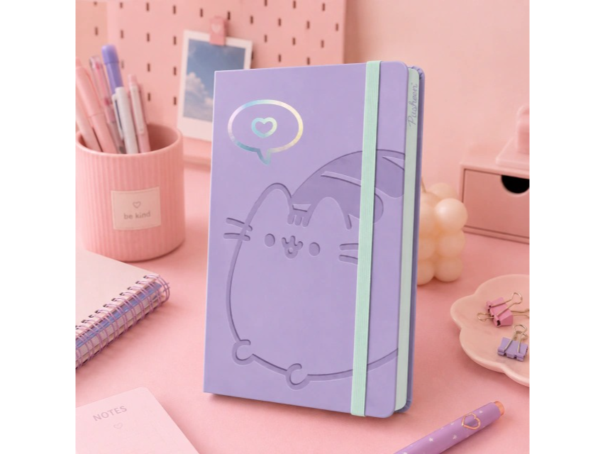 Cuaderno A5 tapa dura Pusheen