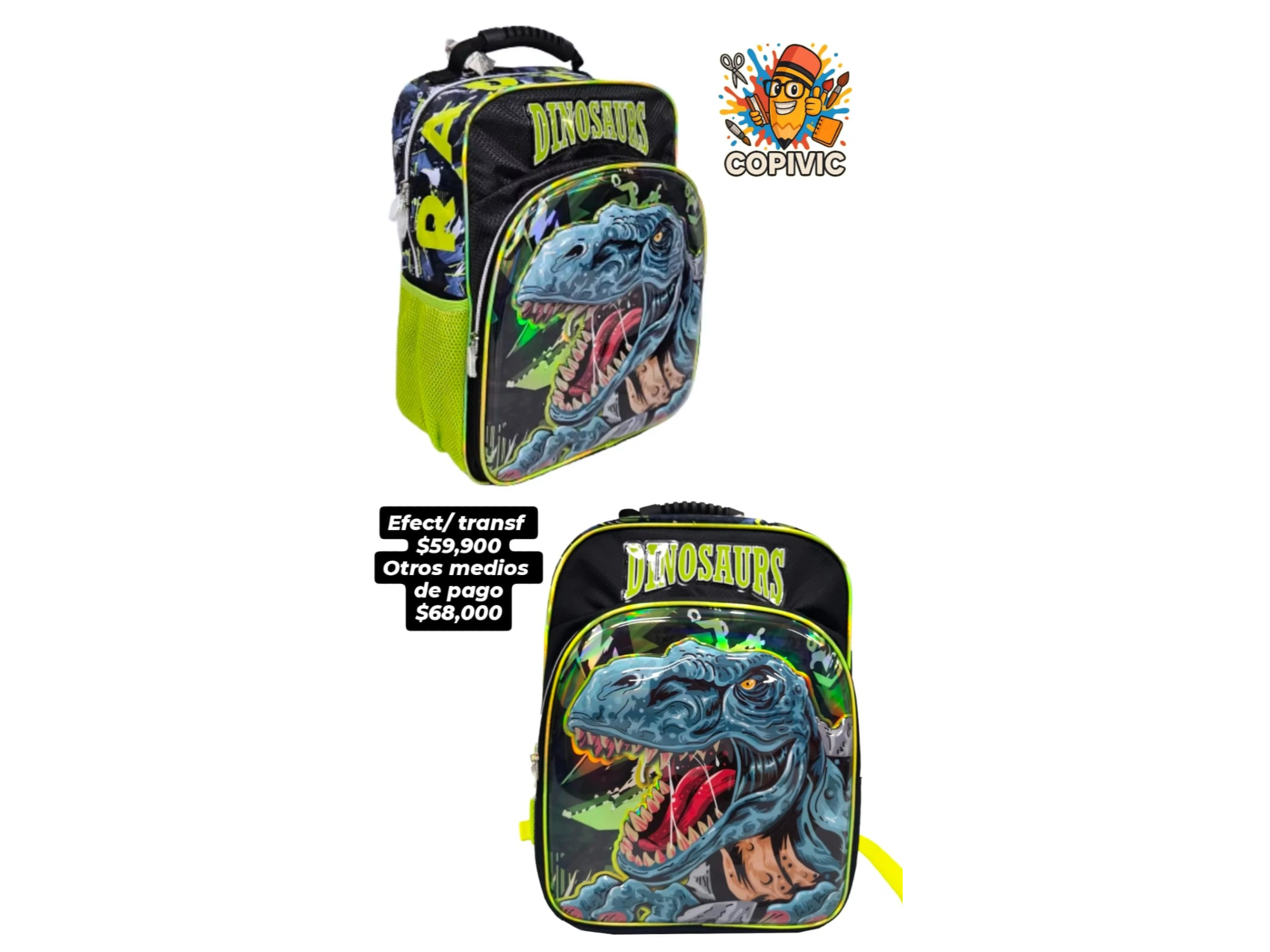 Mochila DINOSAUR