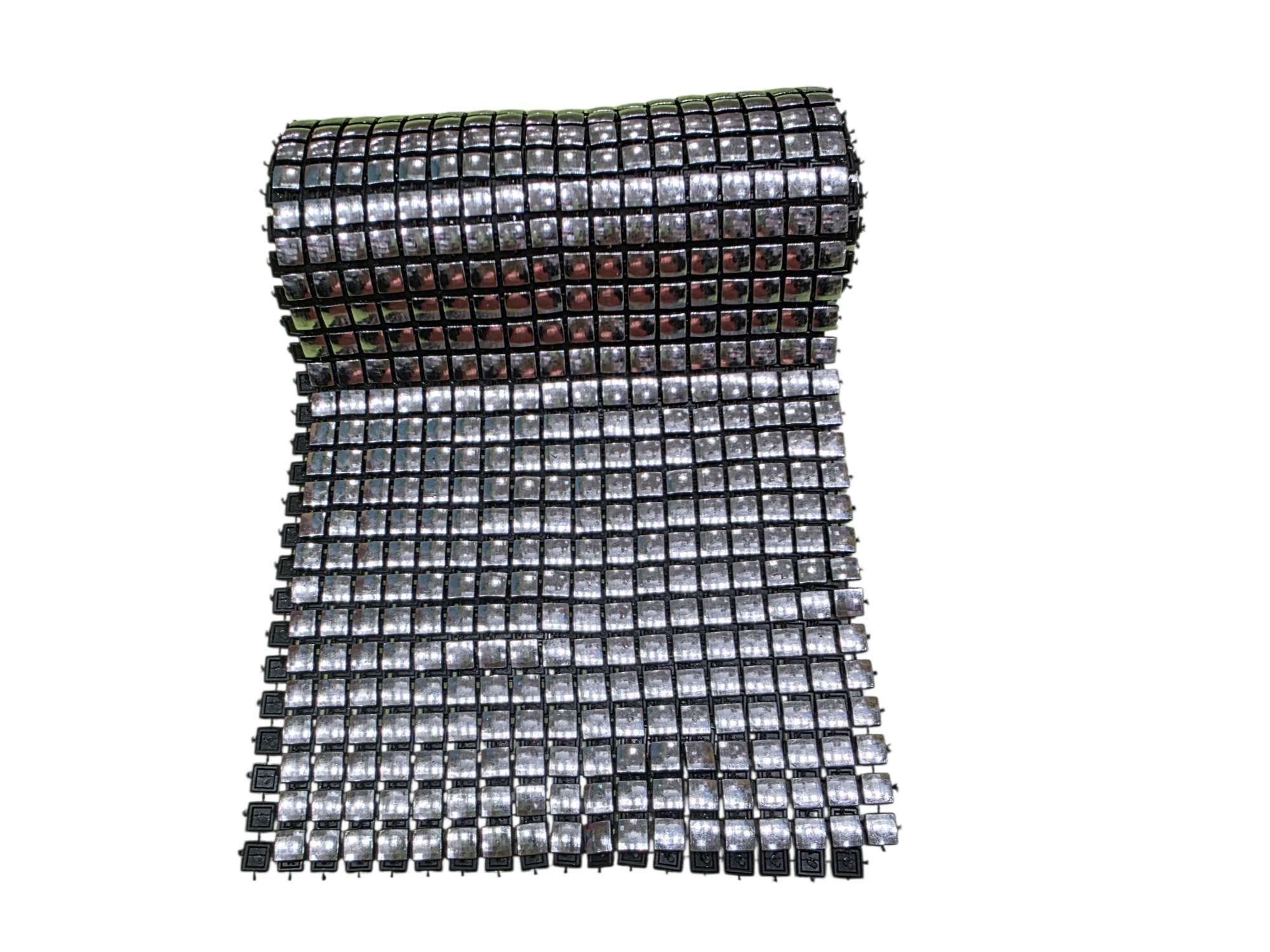 Falso strass peltre cuadrado por metro