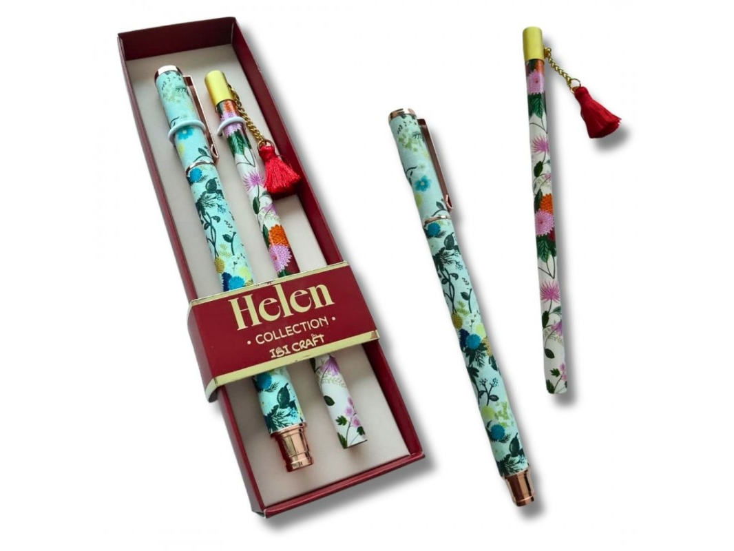 Set boligrafo Helen x2