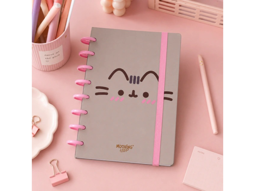 Cuaderno a disco A5 Pusheen