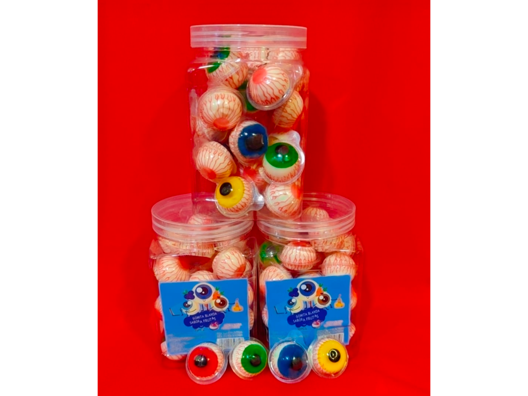 Gomita blanda sabor frutal OJO