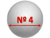 Esfera de telgopor N°4