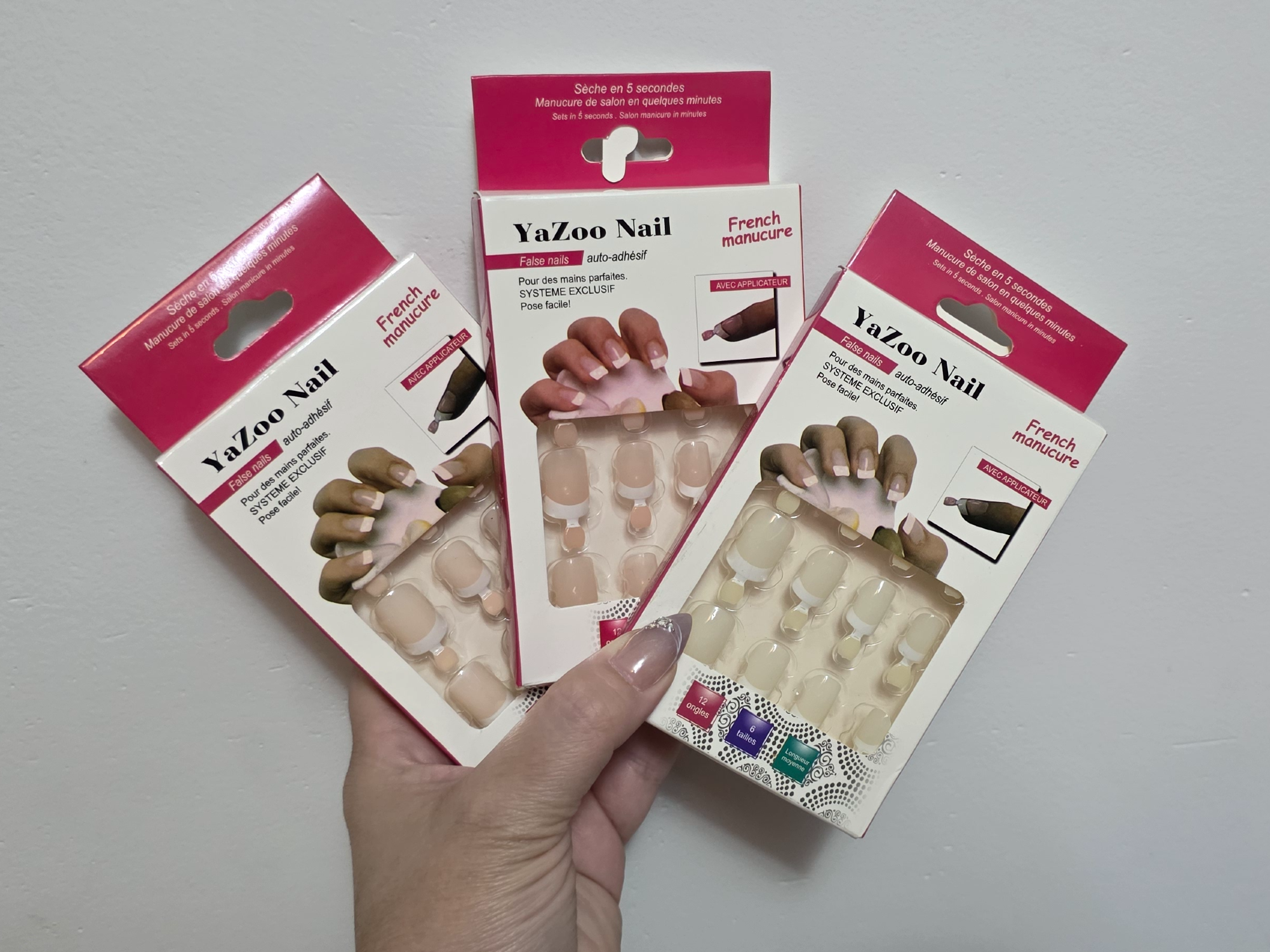 Uñas francesita YaZoo Nail