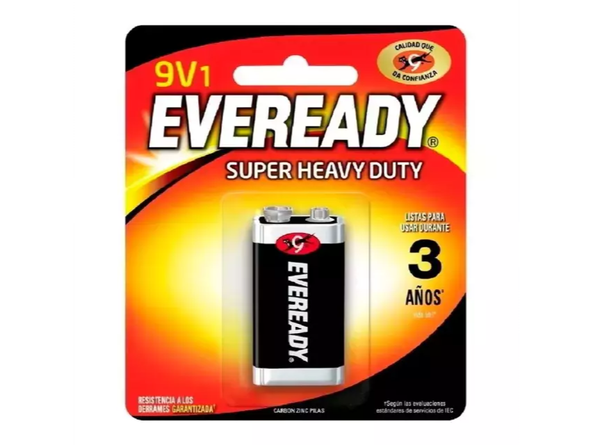 Bateria 9 volt EVEREADY