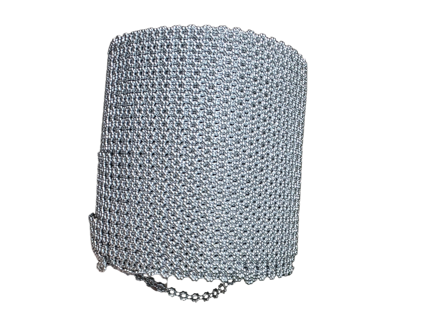 Falso strass plateado