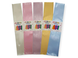 Papel crepe metalizado CBX x1