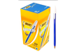 Bolígrafo BIC OPACA trazo grueso azul x10 unidades