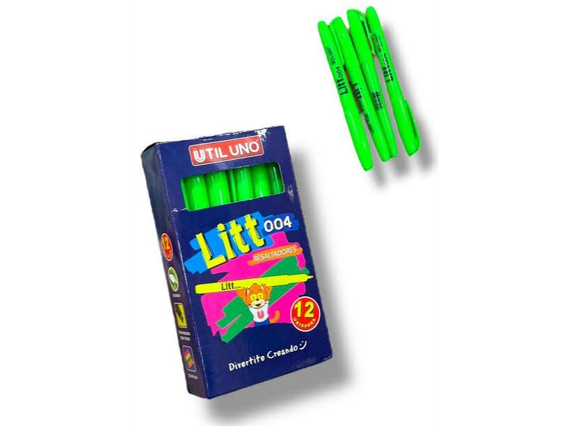 Resaltador UTIL UNO x 6 unidades