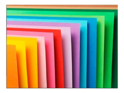 Cartulina color por unidad