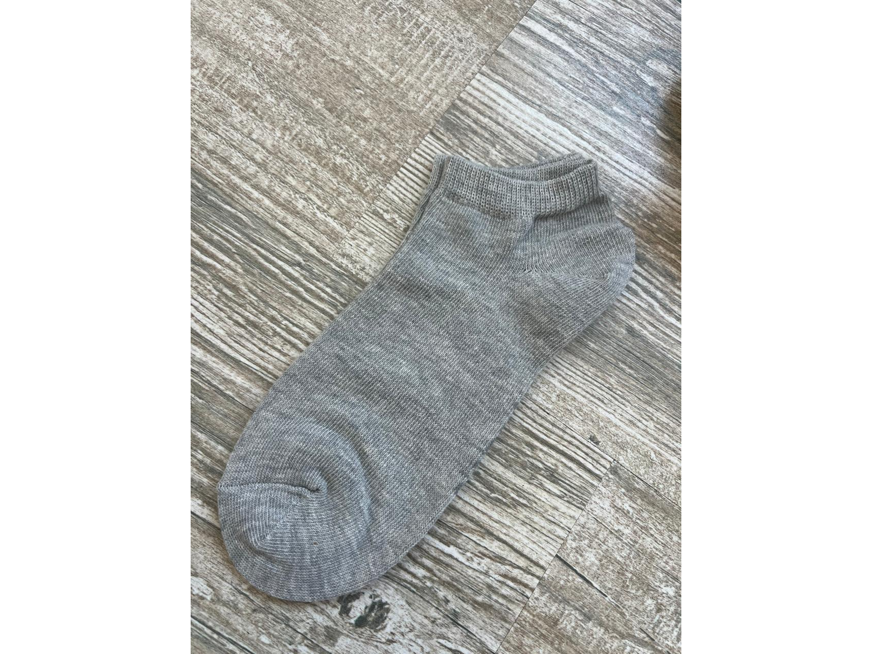 Medias Elemento Lisas Gris Melange ( claro )