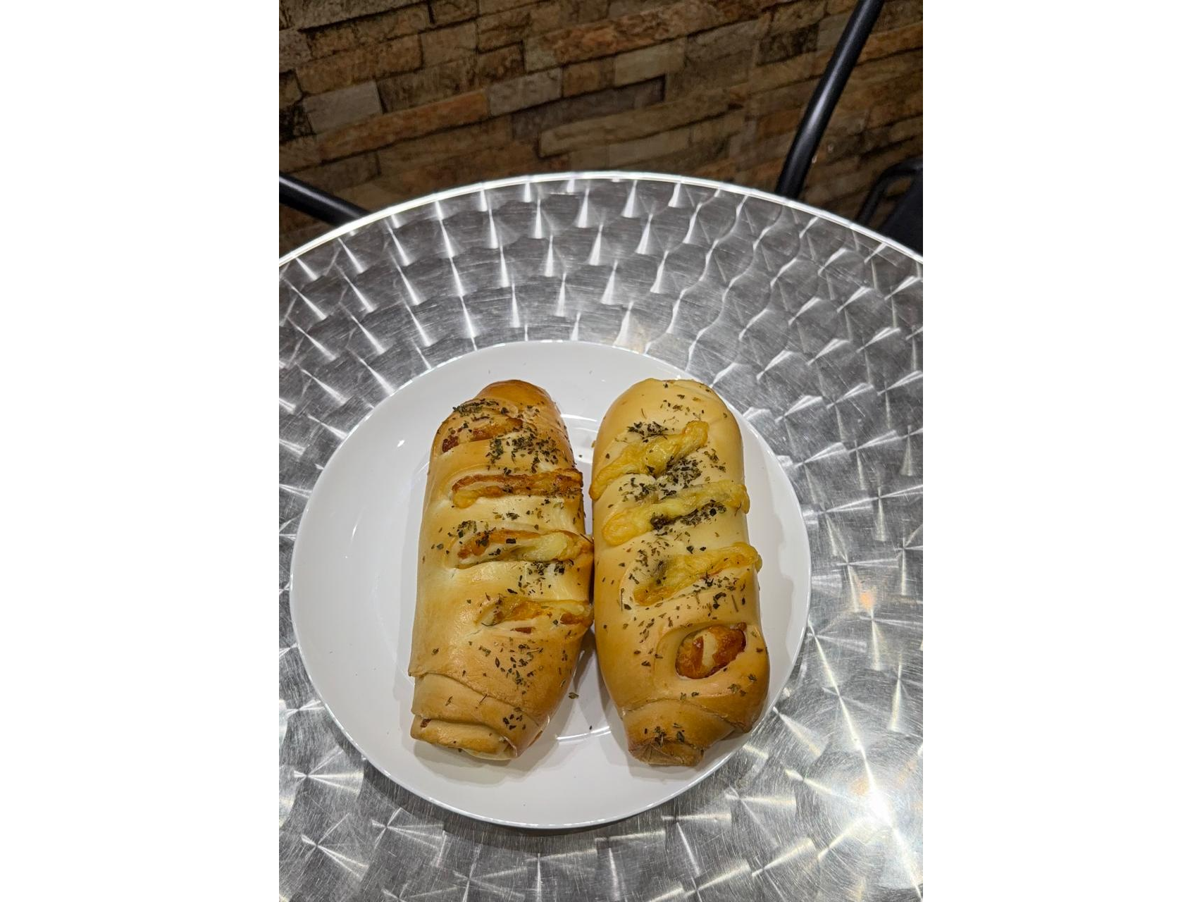 Minipan de queso y oregano