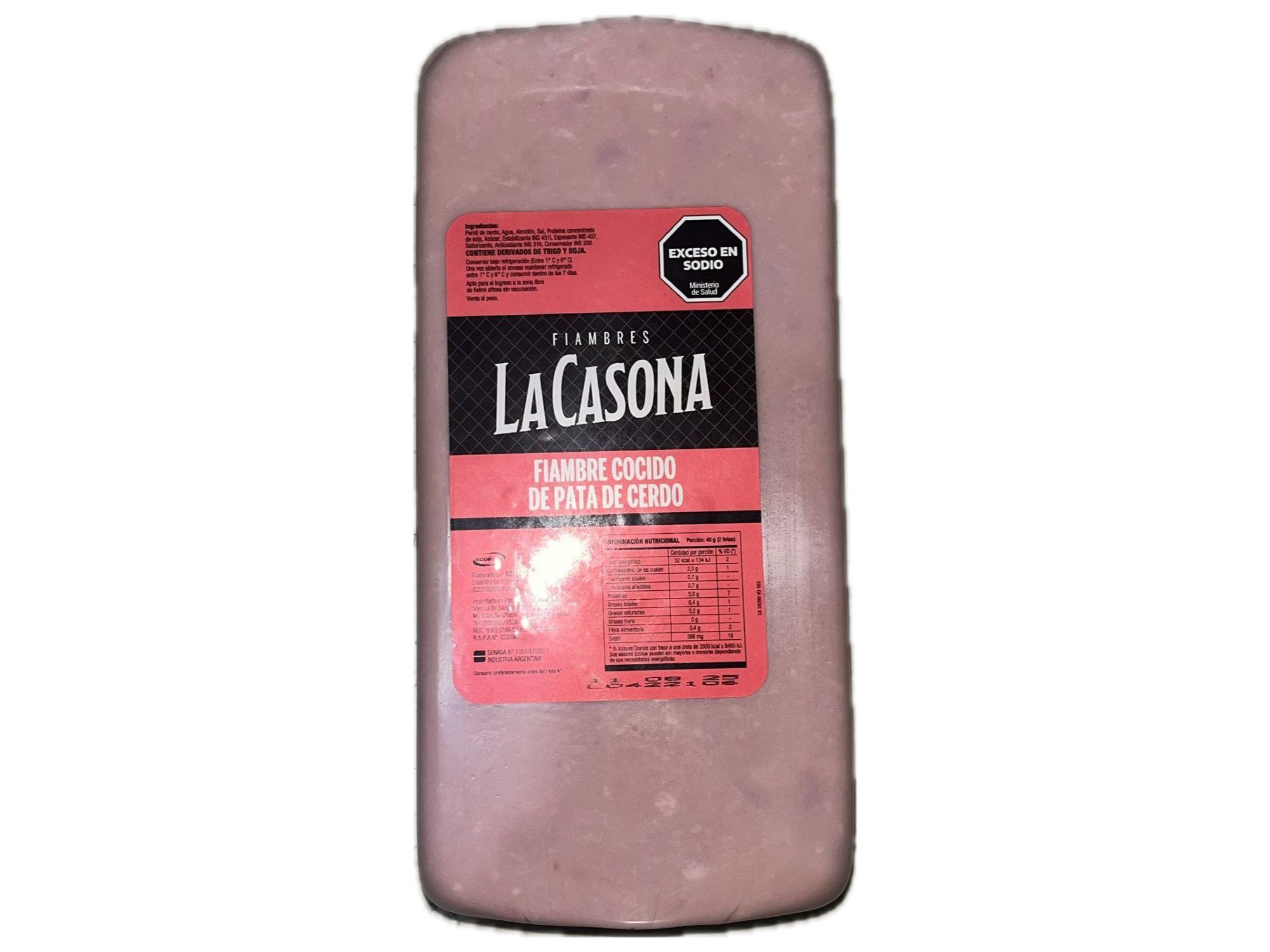 Fiambre de pata de cerdo