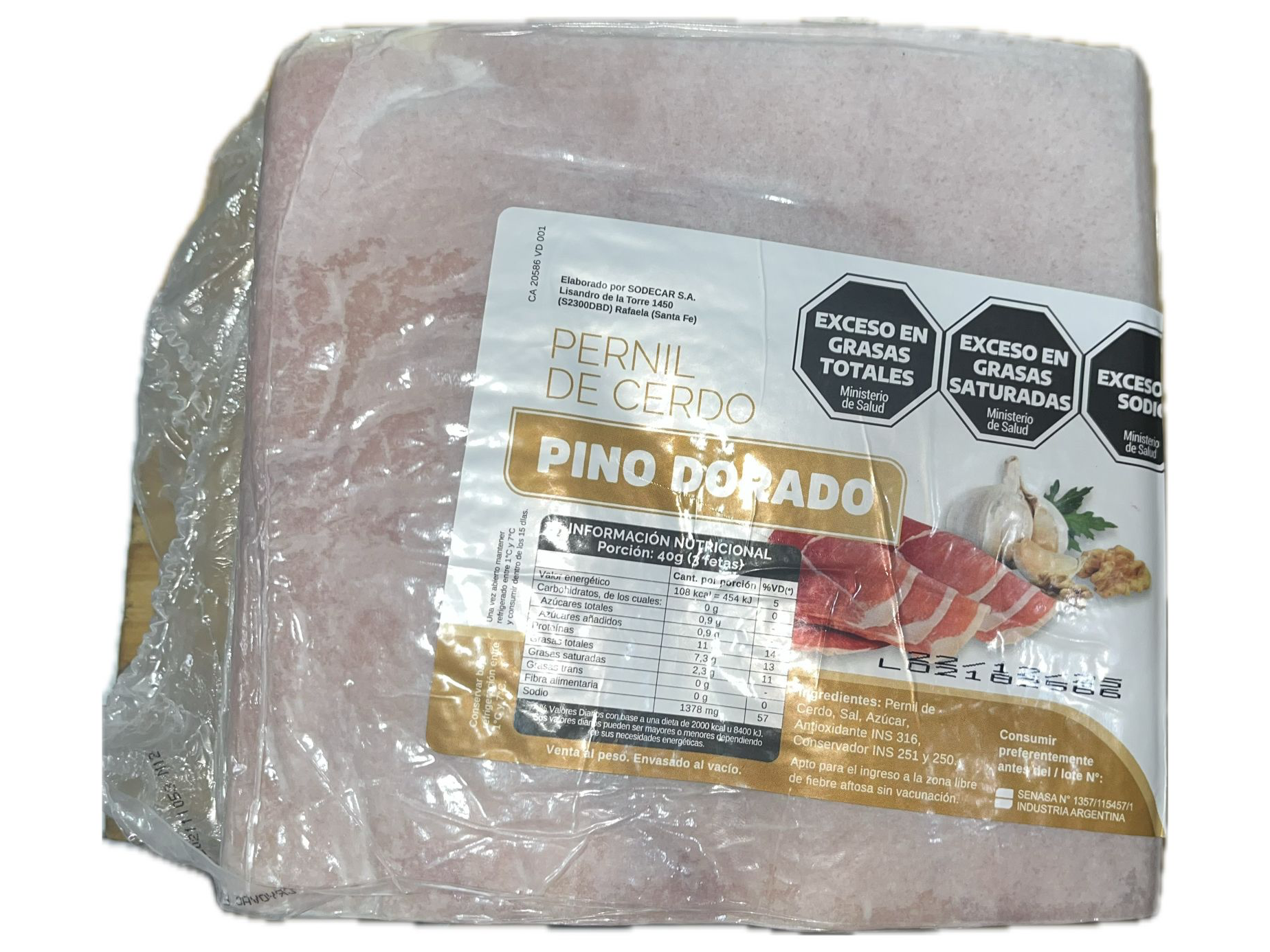 Jamón crudo