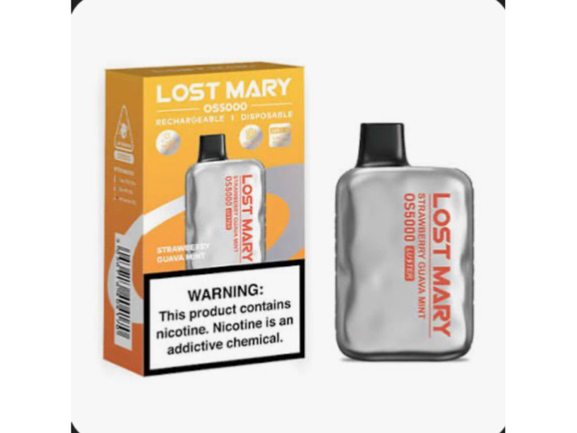 LOST MARY STRAWBERRY GUAVA MINT 5K PUFF