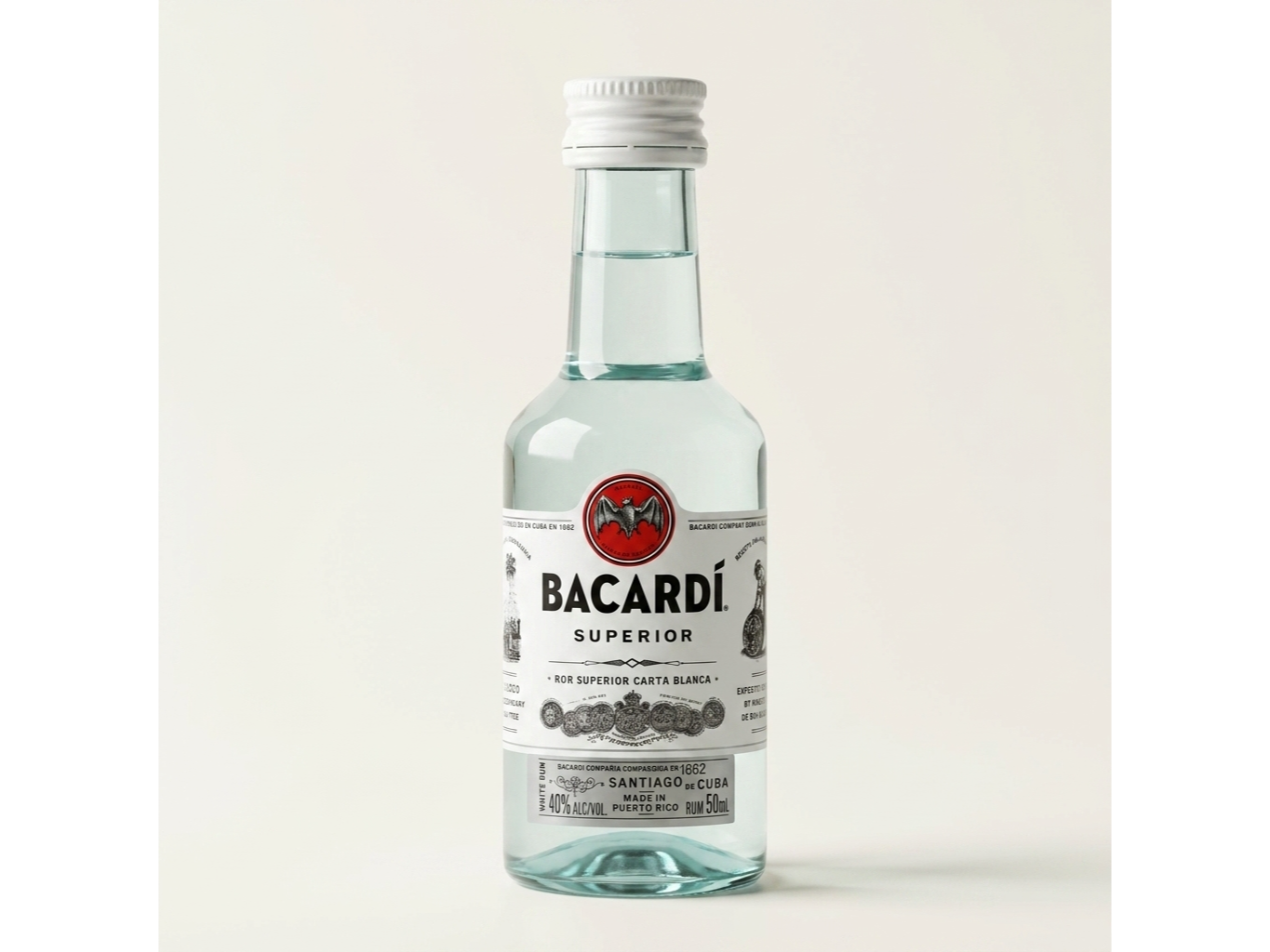 Ron Bacardí 50ml