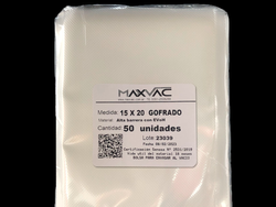 Paquete por 50u. de 15x20 Gofradas