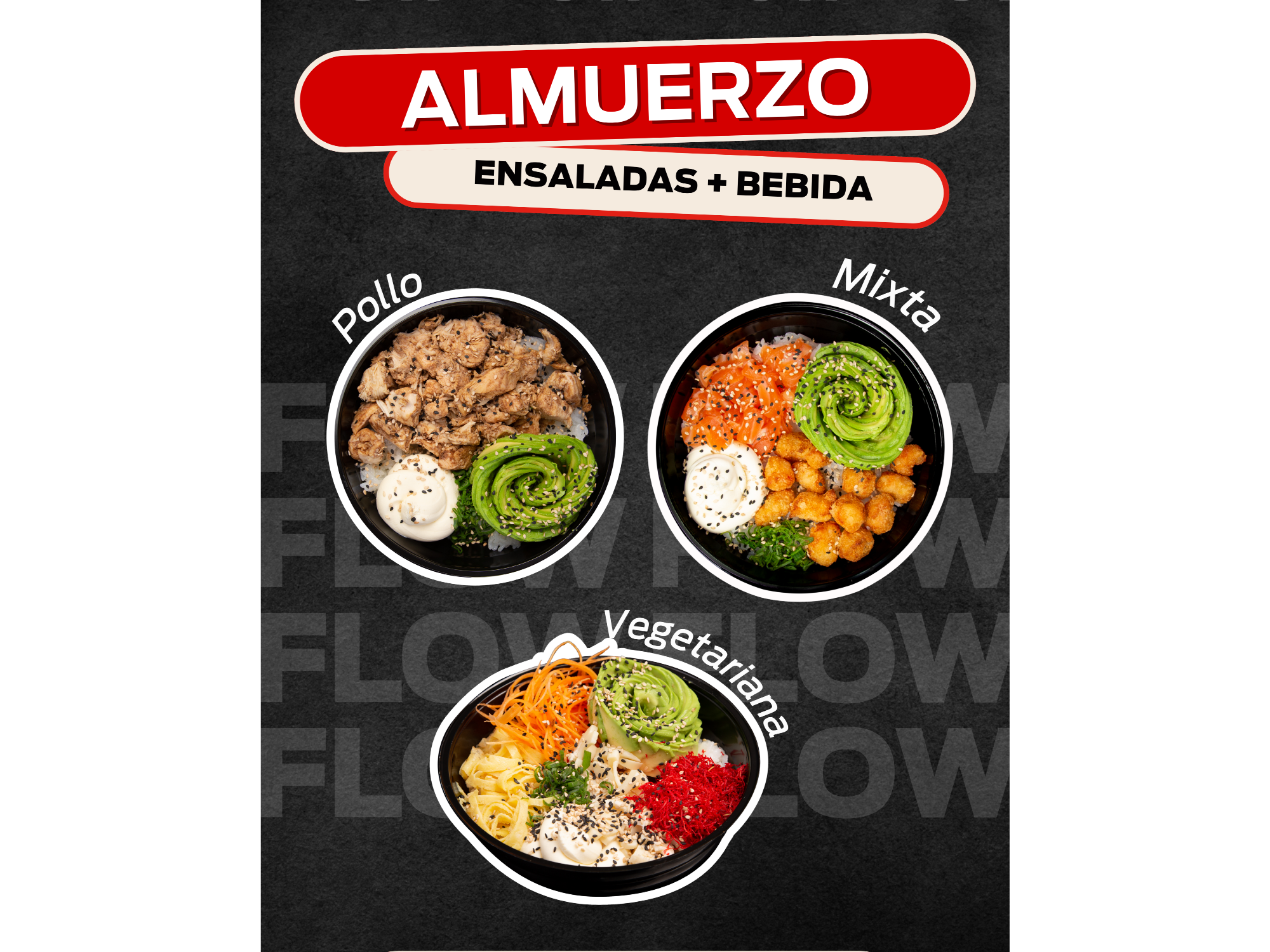 ENSALADA  GOHAN + BEBIDA