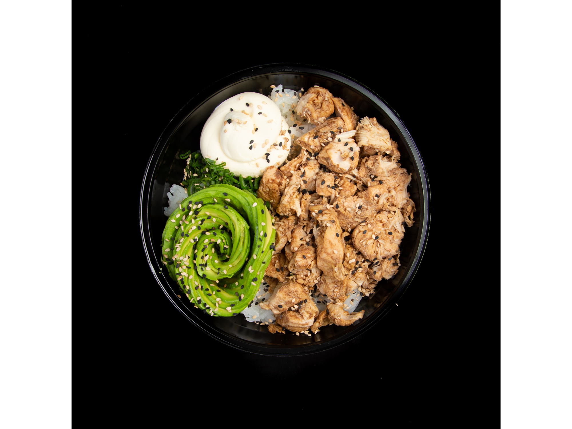 ENSALADA DE POLLO TERIYAKI