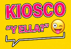 Logo Kiosco y ella?😜