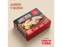Empanadas congeladas JAMÓN Y QUESO X 6 unidades