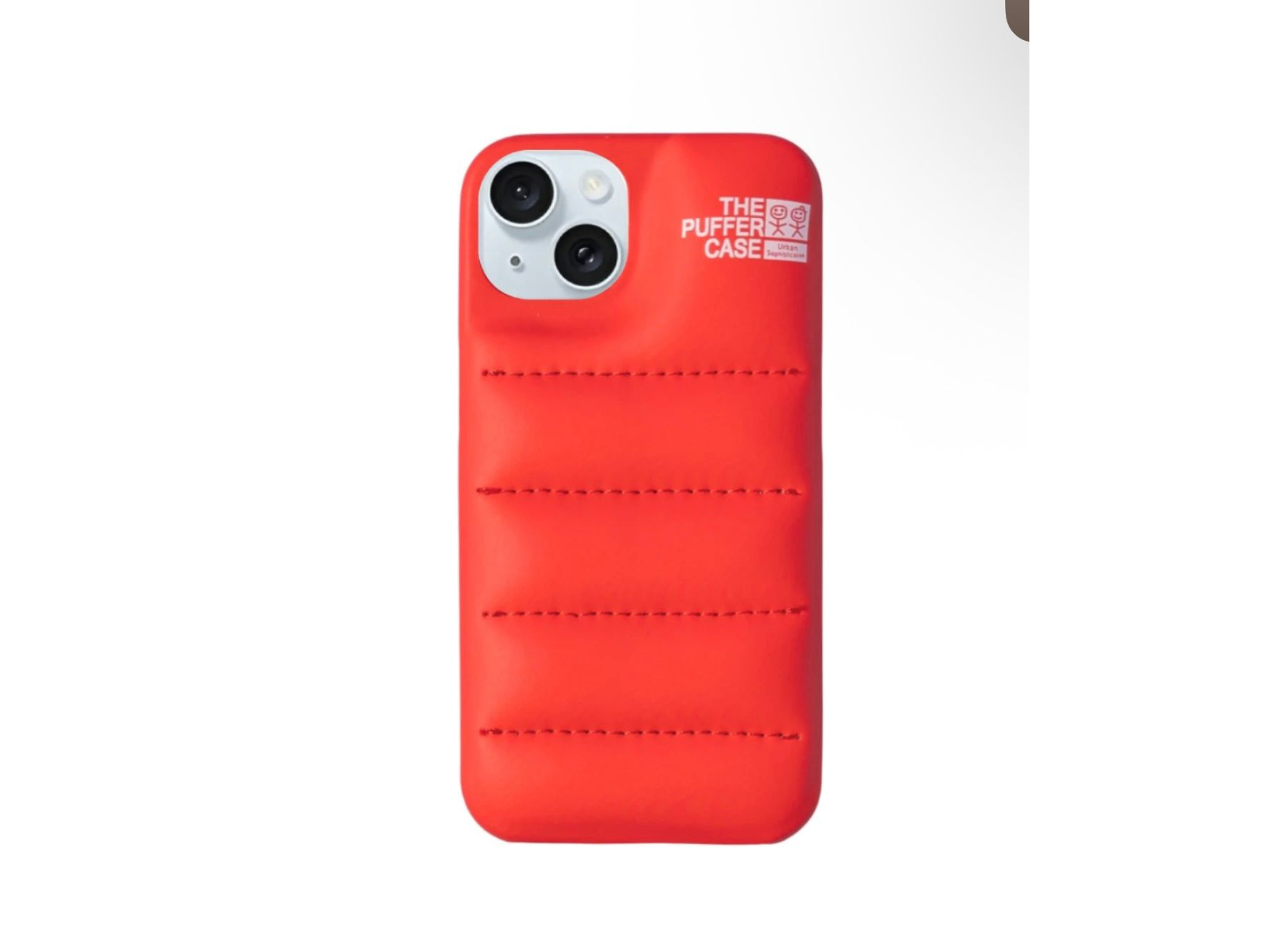 Funda Puffer IPhone 14 Pro - Rojo